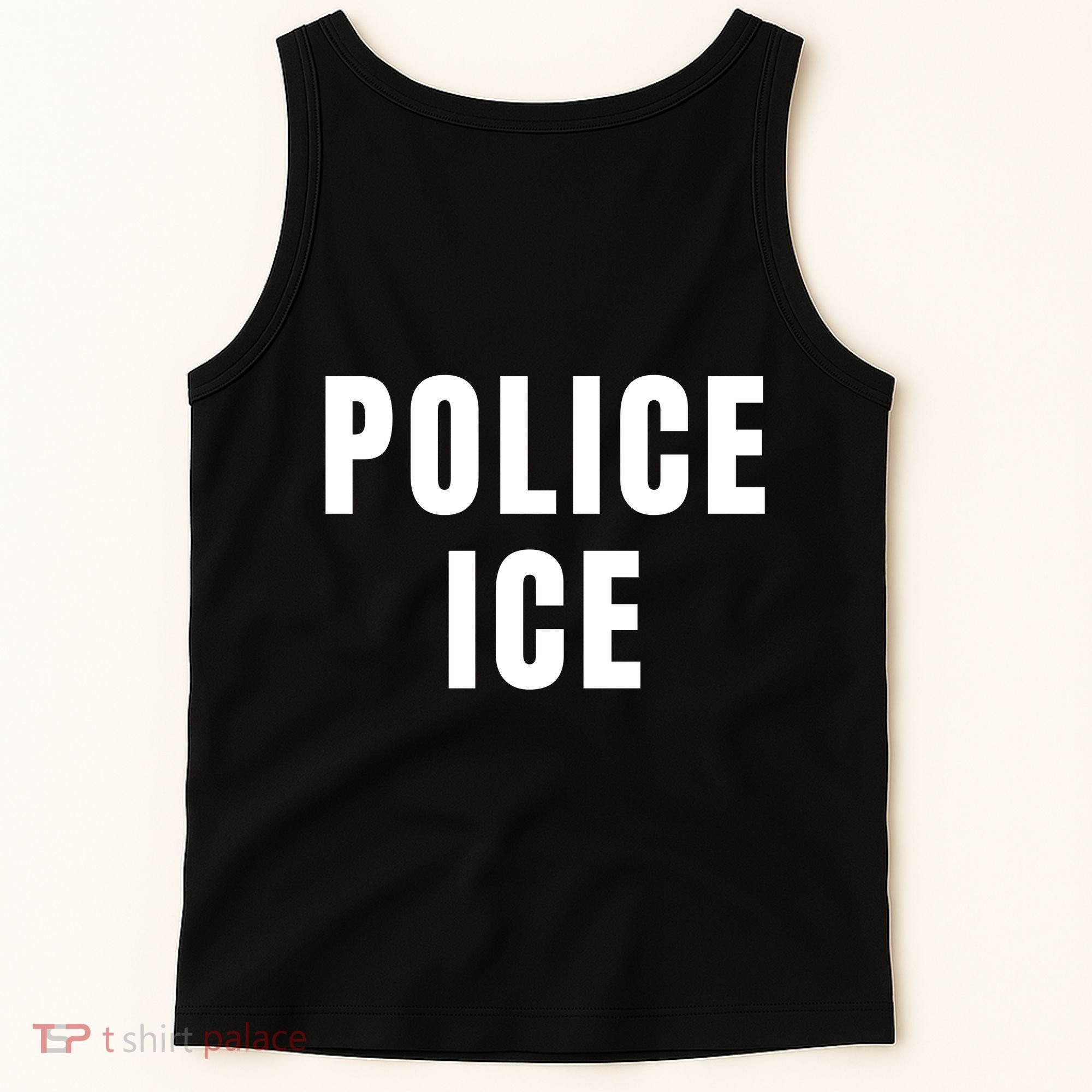 Police Ice  Us Immigration Agent Uniform Tank Top