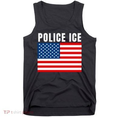 Police Ice  Us Immigration Agent Uniform Tank Top
