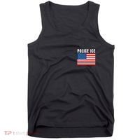 Police Ice  Us Immigration Agent Uniform Tank Top thumb 0