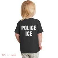 Police Ice  Us Immigration Agent Uniform Toddler T-Shirt thumb 1