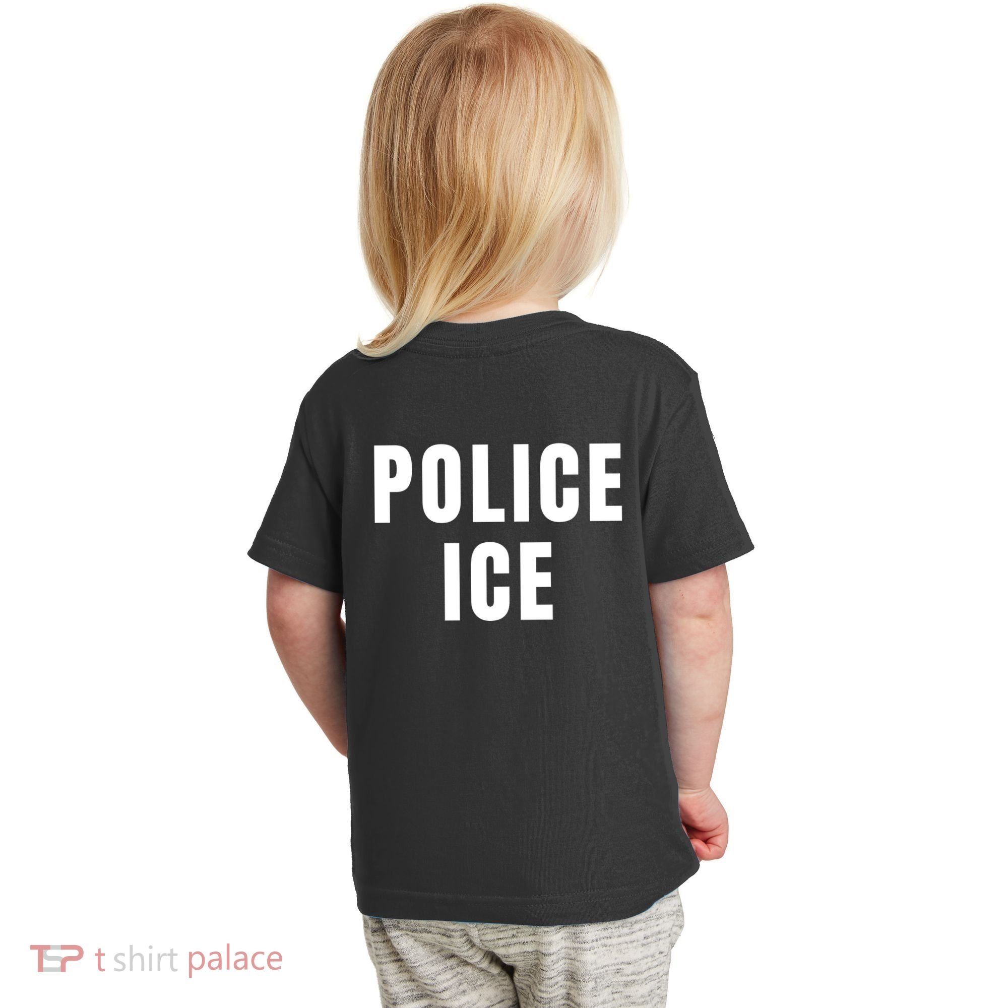 Police Ice  Us Immigration Agent Uniform Toddler T-Shirt