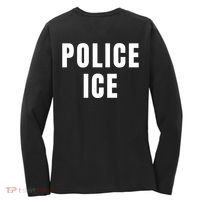 Police Ice  Us Immigration Agent Uniform Women's Long Sleeve Shirt thumb 1