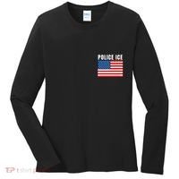 Police Ice  Us Immigration Agent Uniform Women's Long Sleeve Shirt thumb 0