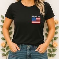 Police Ice  Us Immigration Agent Uniform Women's T-Shirt thumb 2