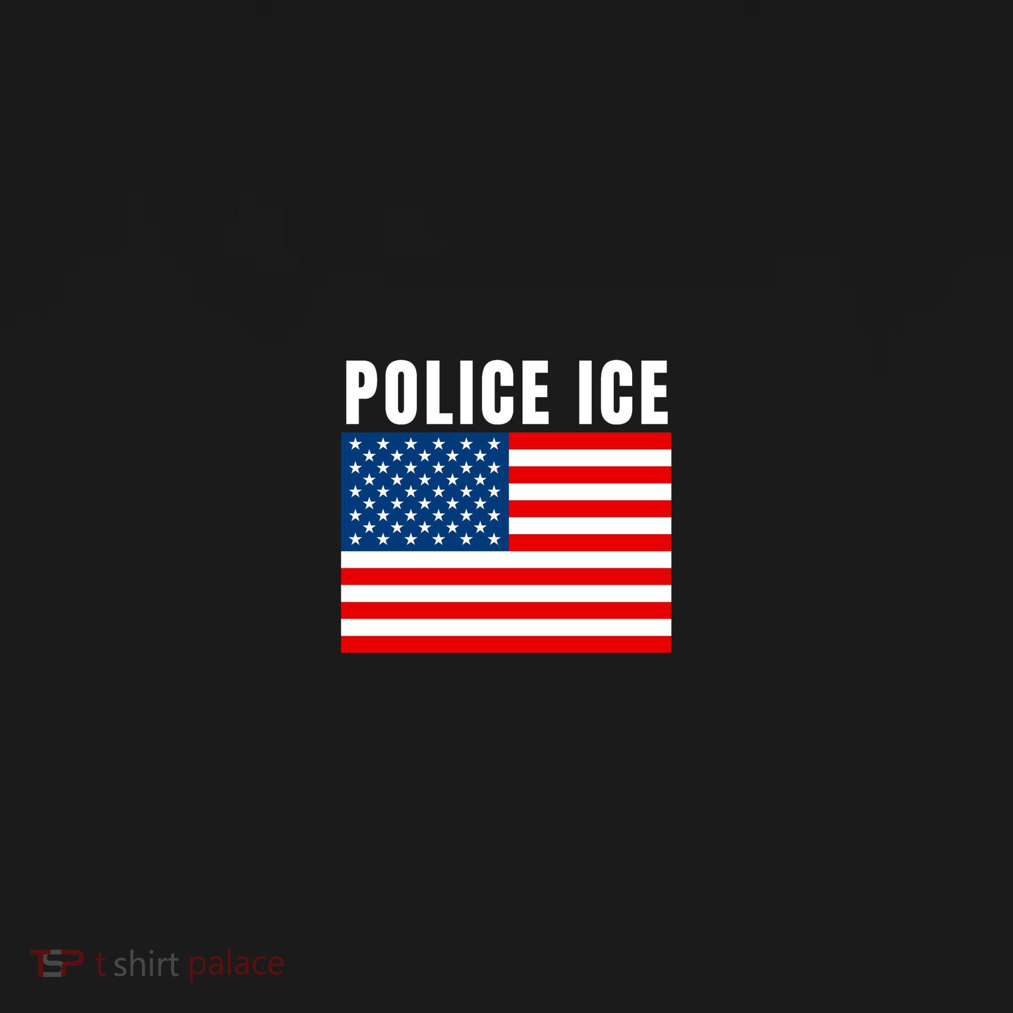 Police Ice  Us Immigration Agent Uniform Women's T-Shirt