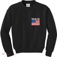 Police Ice  Us Immigration Agent Uniform Kids Sweatshirt thumb 0