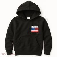 Police Ice  Us Immigration Agent Uniform Kids Hoodie thumb 0