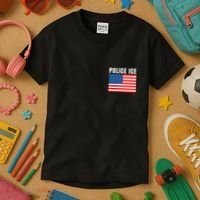 Police Ice  Us Immigration Agent Uniform Kids T-Shirt thumb 3