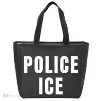 Police Ice  Us Immigration Agent Uniform Tote Bag thumb 1