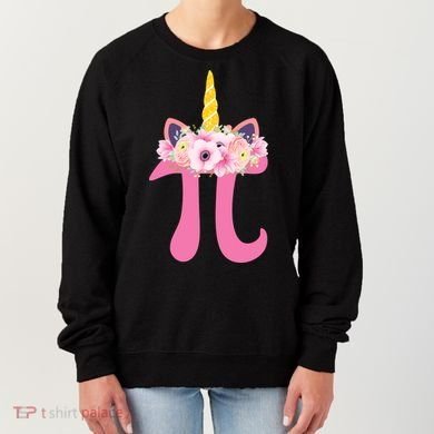 Unicorn Pi Day Women's Sweatshirt