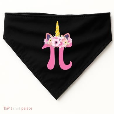 Unicorn Pi Day USA-Made Doggie Bandana
