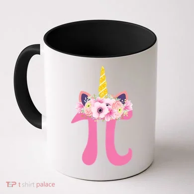 Unicorn Pi Day Coffee Mug