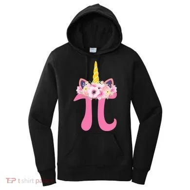 Unicorn Pi Day Women's Hoodie