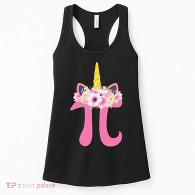 Unicorn Pi Day Women's Tank Top