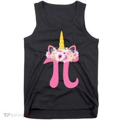 Unicorn Pi Day Tank Top