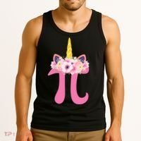 Unicorn Pi Day Tank Top thumb 3