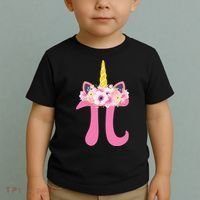 Unicorn Pi Day Toddler T-Shirt thumb 2