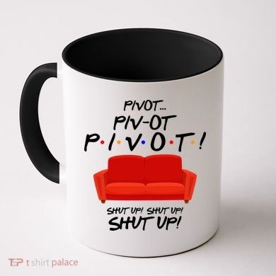 Pivot Couch Shut Up Coffee Mug