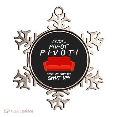 Pivot Couch Shut Up Ornament