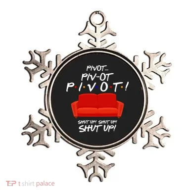 Pivot Couch Shut Up Ornament