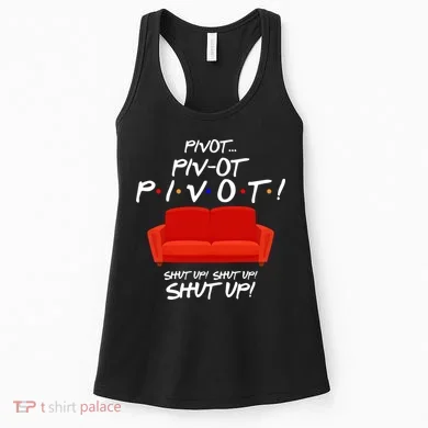 Pivot Couch Shut Up Women's Tank Top