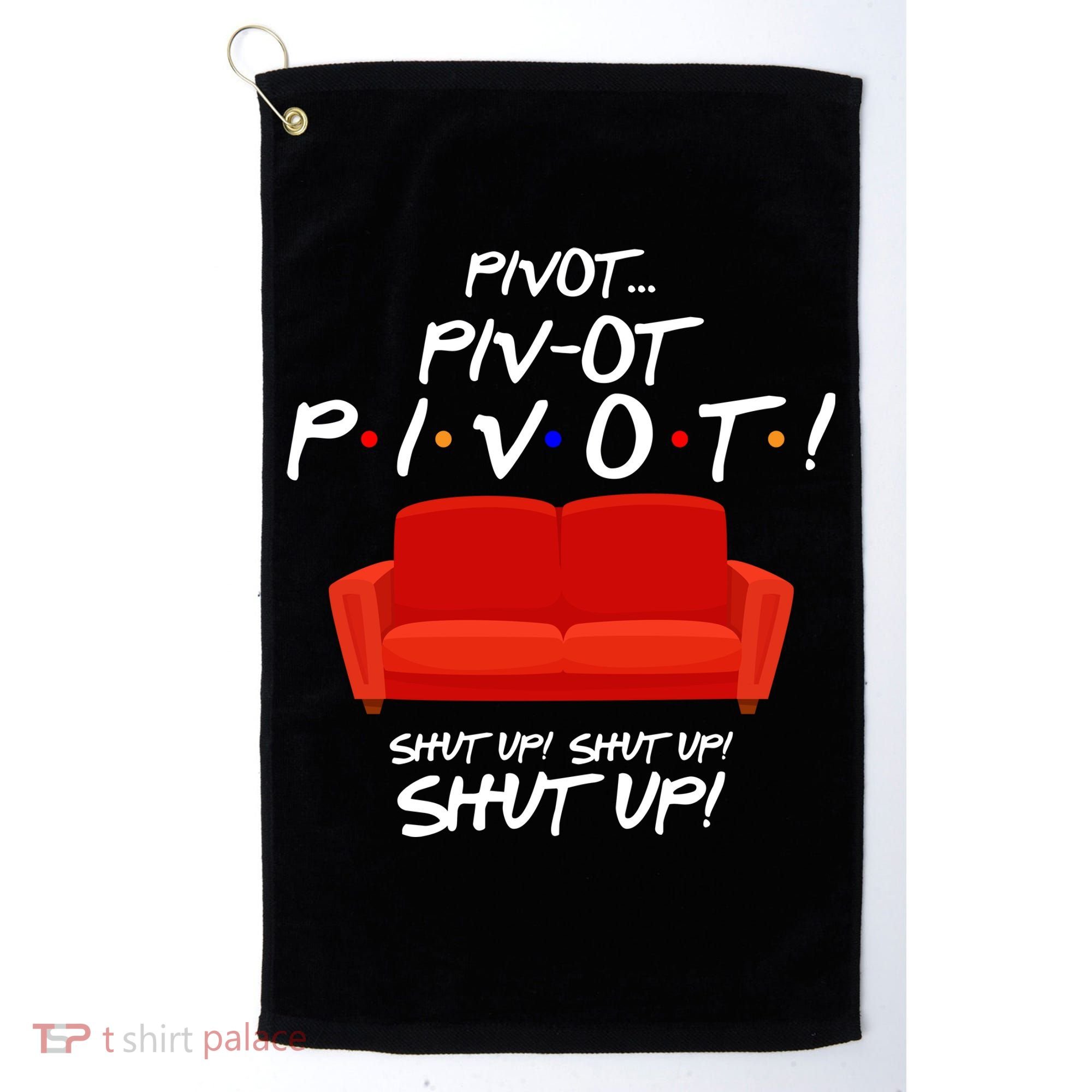 Pivot Couch Shut Up Golf Towel