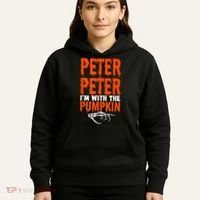 Peter I'm With The Pumpkin Halloween Costume Couple Hoodie thumb 5