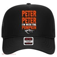 Peter I'm With The Pumpkin Halloween Costume Couple Hat thumb 0