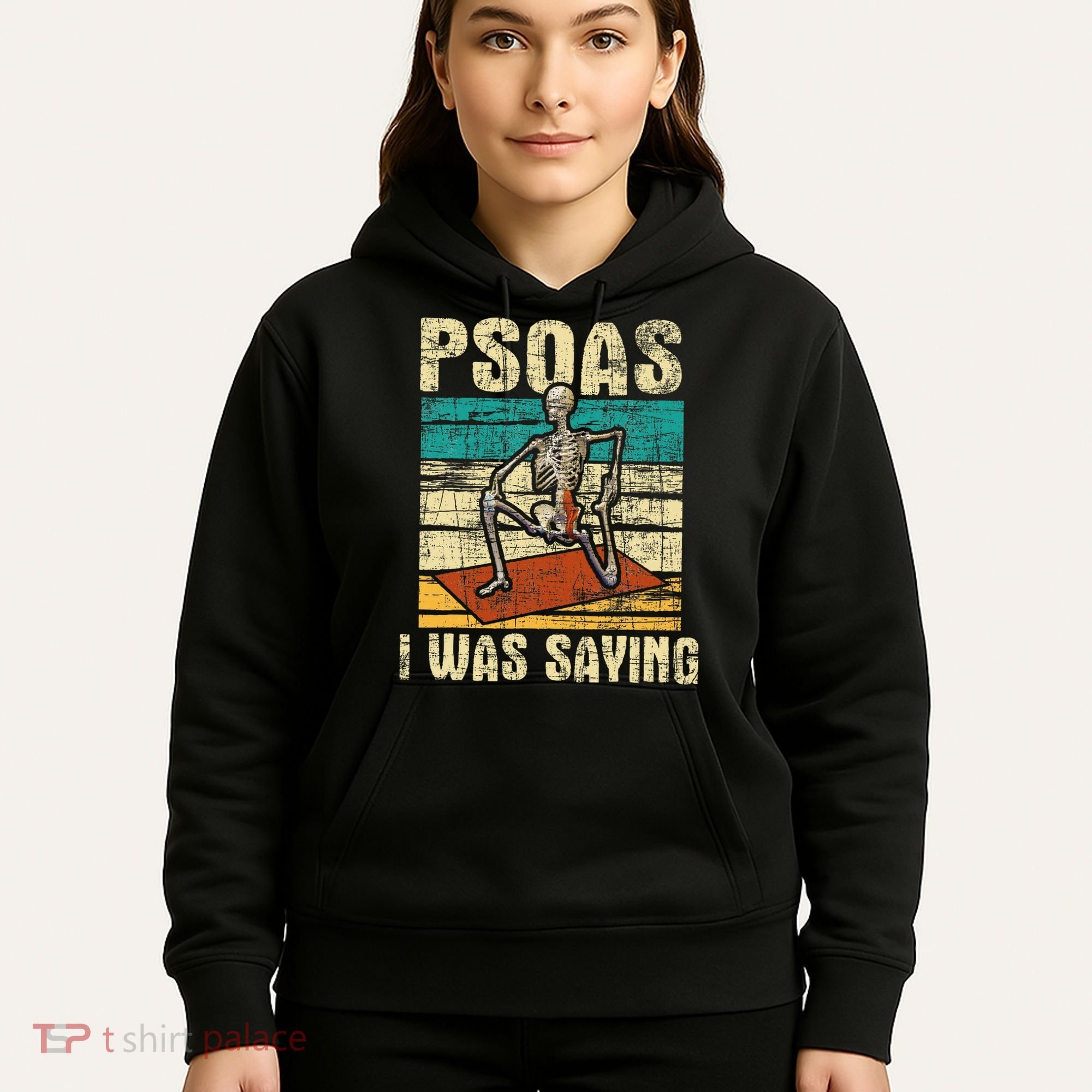 Psoas I Was Saying Massage Therapist Therapy Lmt Masseuse Hoodie