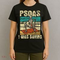 Psoas I Was Saying Massage Therapist Therapy Lmt Masseuse T-Shirt thumb 4