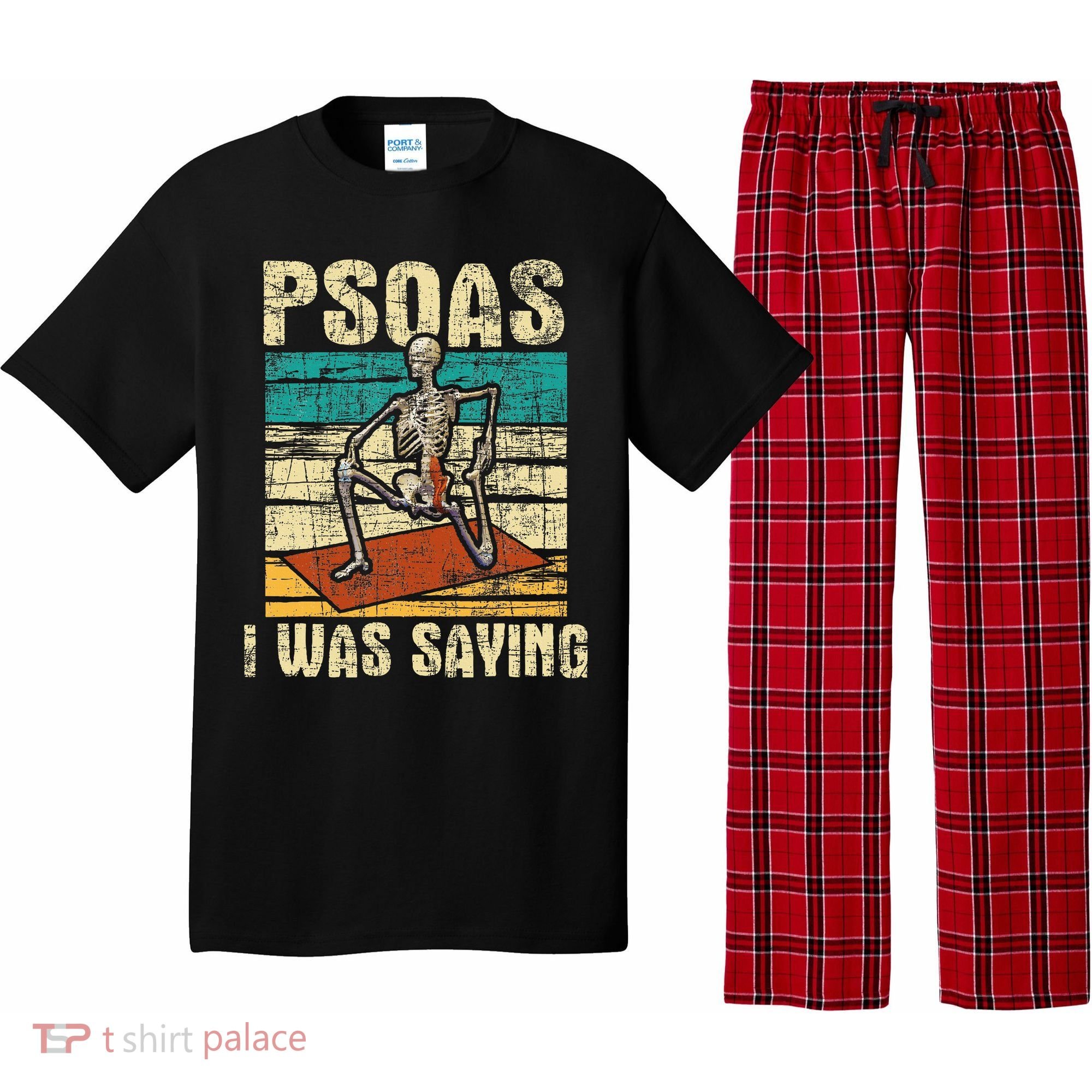 Psoas I Was Saying Massage Therapist Therapy Lmt Masseuse Pajama Set