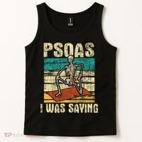 Psoas I Was Saying Massage Therapist Therapy Lmt Masseuse Tank Top thumb 2