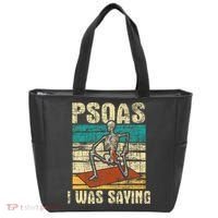 Psoas I Was Saying Massage Therapist Therapy Lmt Masseuse Tote Bag thumb 0