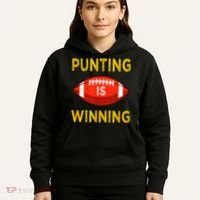 Punting Is Winning Hoodie thumb 5