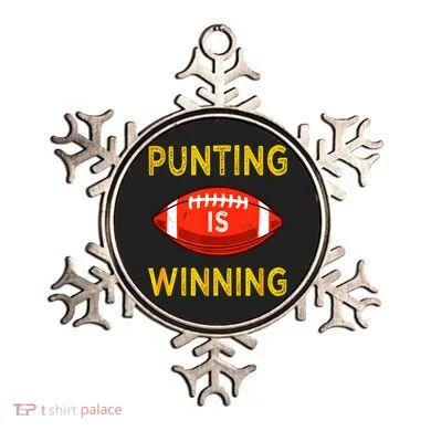 Punting Is Winning Ornament