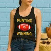 Punting Is Winning Women's Tank Top thumb 2