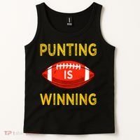 Punting Is Winning Tank Top thumb 2