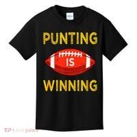 Punting Is Winning Kids T-Shirt thumb 0