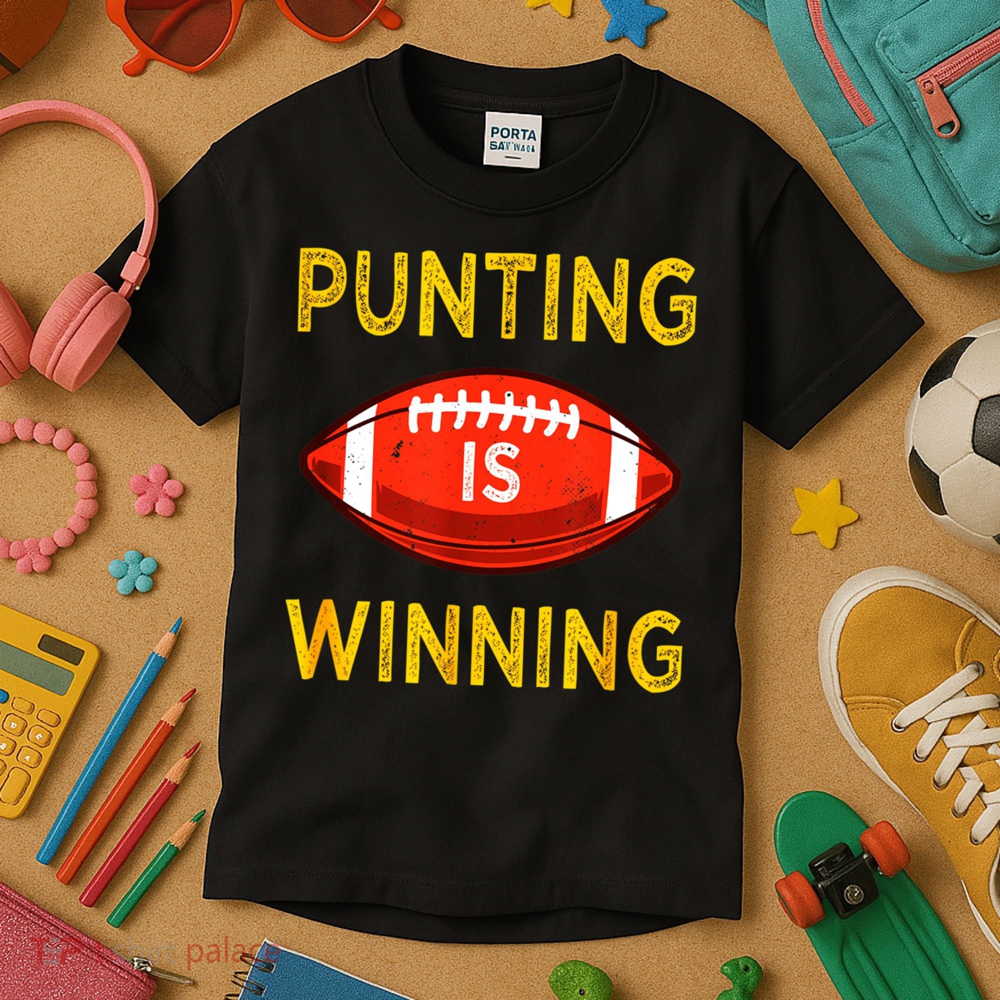 Punting Is Winning Kids T-Shirt