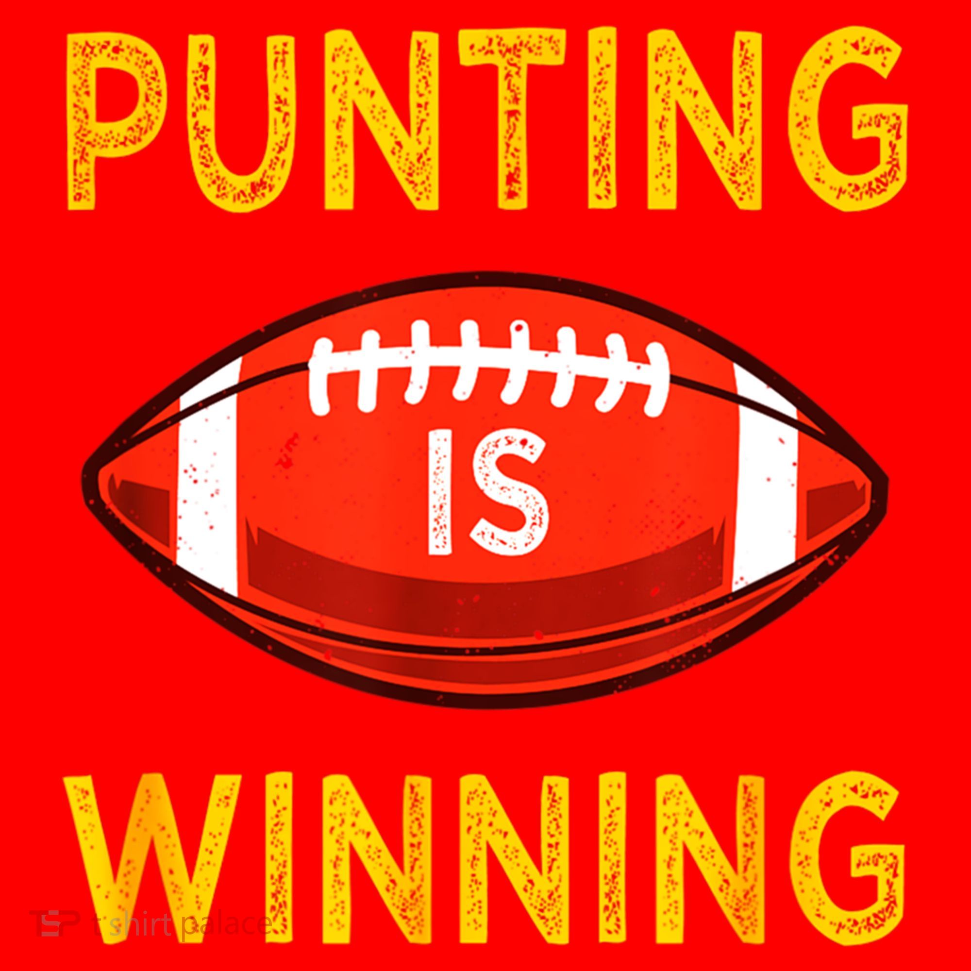 Punting Is Winning Santa Hat