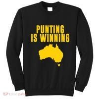 Punting Is Winning Football Fan Sweatshirt thumb 0
