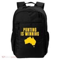 Punting Is Winning Football Fan Backpack thumb 0