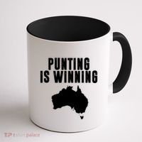 Punting Is Winning Football Fan Coffee Mug thumb 1