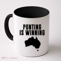 Punting Is Winning Football Fan Coffee Mug thumb 0