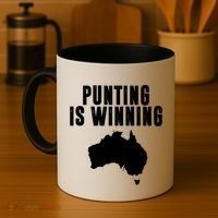Punting Is Winning Football Fan Coffee Mug thumb 4