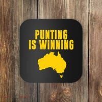 Punting Is Winning Football Fan Coaster thumb 0