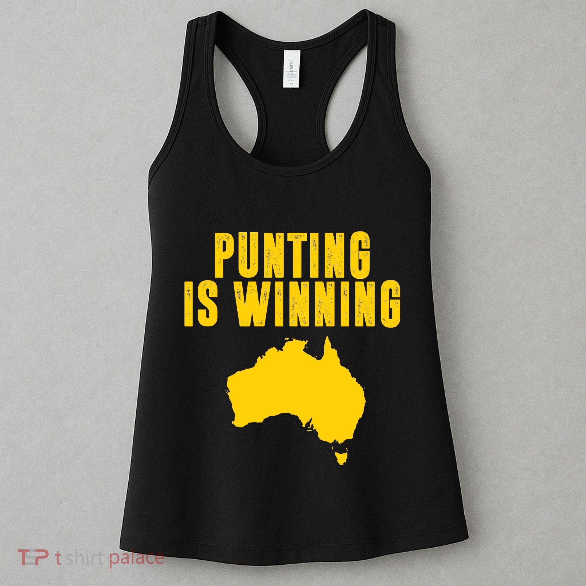 Punting Is Winning Football Fan Women's Tank Top