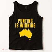 Punting Is Winning Football Fan Tank Top thumb 2