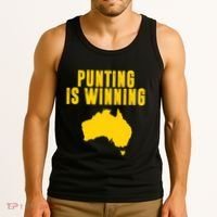 Punting Is Winning Football Fan Tank Top thumb 3