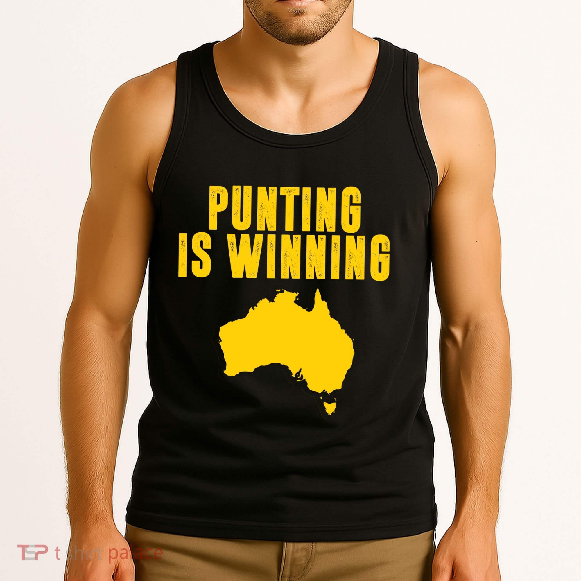 Punting Is Winning Football Fan Tank Top